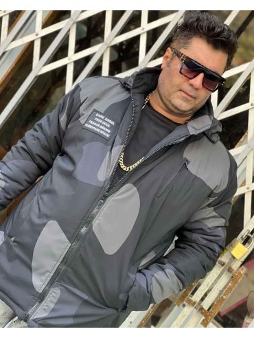 کاپشن اسپرت جیب دار شمعی ضد آب679